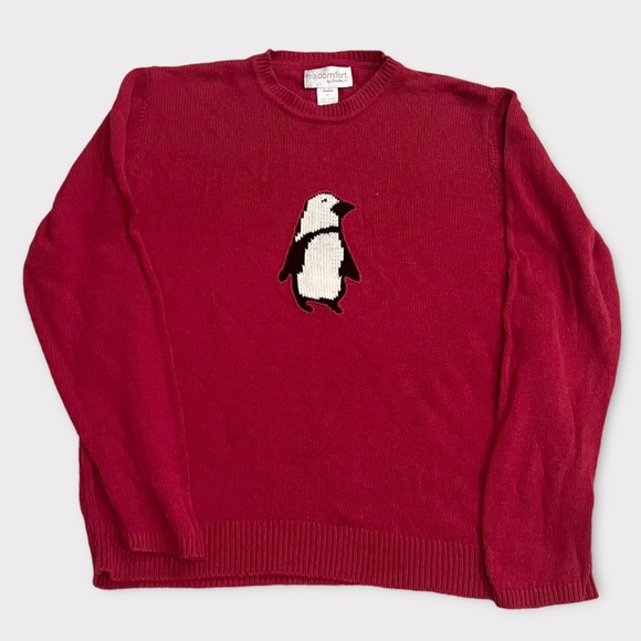 Vintage Chadwick's Penguin Sweater Sz XL - Picture 1 of 5